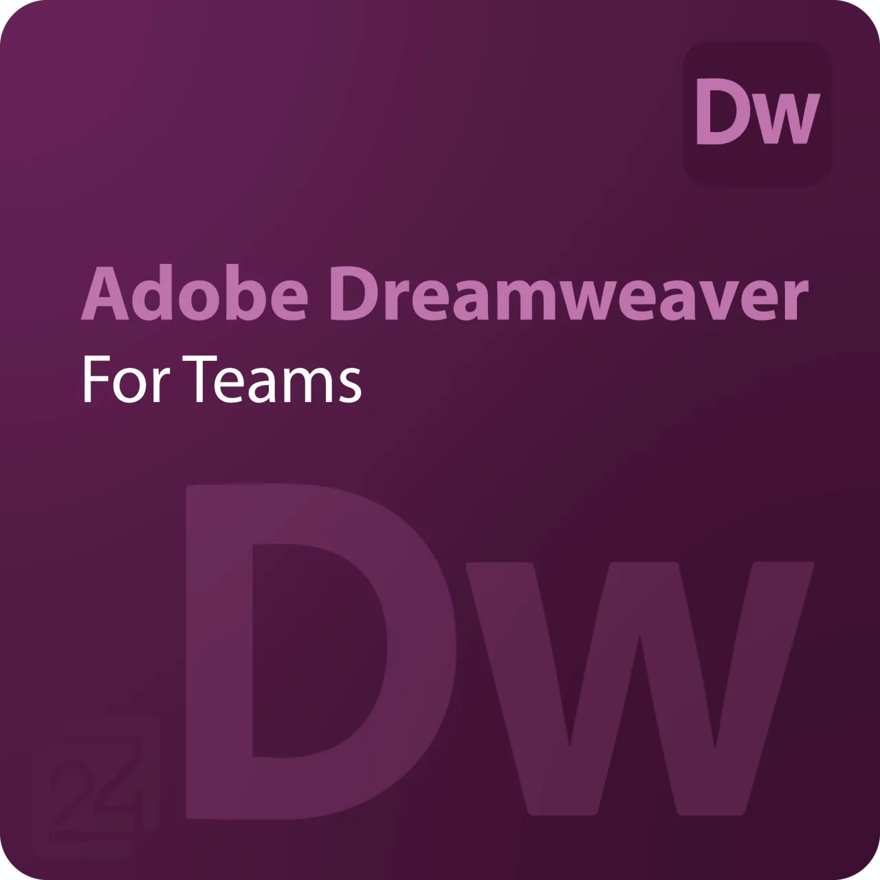  Dreamweaver for Teams 1 - 9 Utente/i