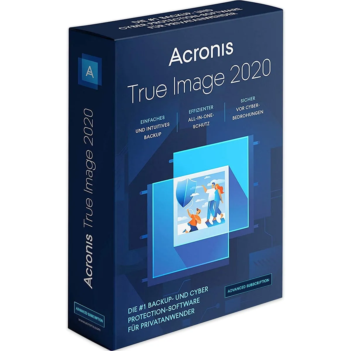  True Image 2020 Advanced, PC/MAC, 1 anno di abbonamento, 250 GB cloud, download 1 Dispositivo / 1 Anno