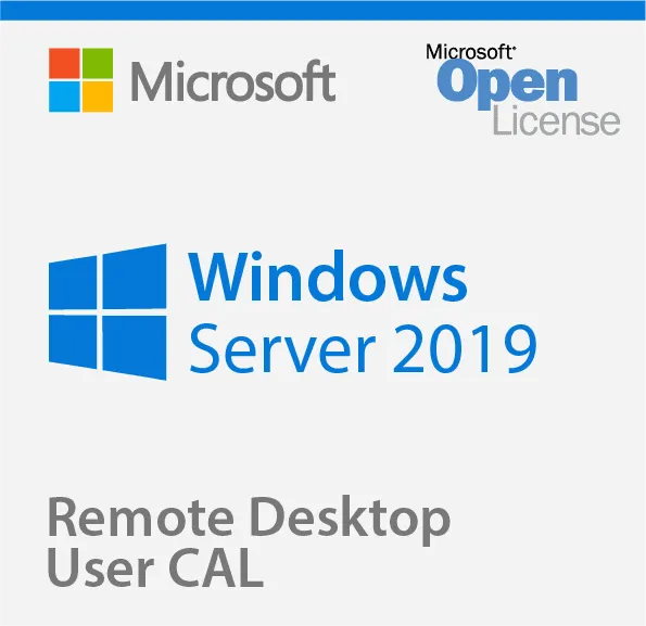 Microsoft Windows Remote Desktop Services 2019, User CAL, RDS CAL, Client Access License 5 CAL