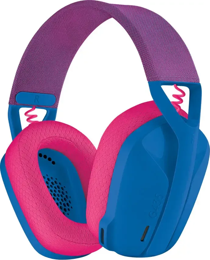  G G435 Auricolare Wireless A Padiglione Giocare Bluetooth Blu, Rosa