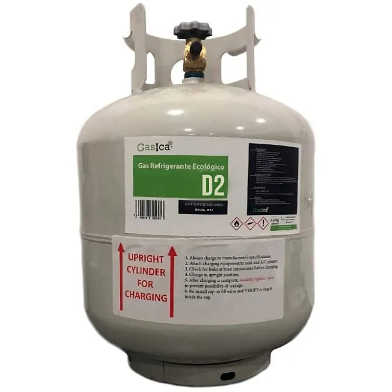 1 Botella Gas Ecologico Gasica D2 5,5Kg Sustituto R12, R134