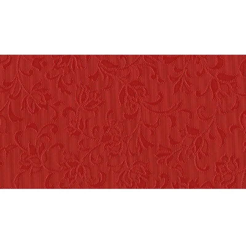 1 pz tovagliato in pvc fantastik linea natalizia 514-56 rosso rotolo CM.140 (h) x 20 mt (l)