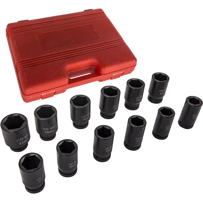 1 Set / 12 Pieces Remover Installer Tool Kit 3/4 Inch Drive Striking Tool