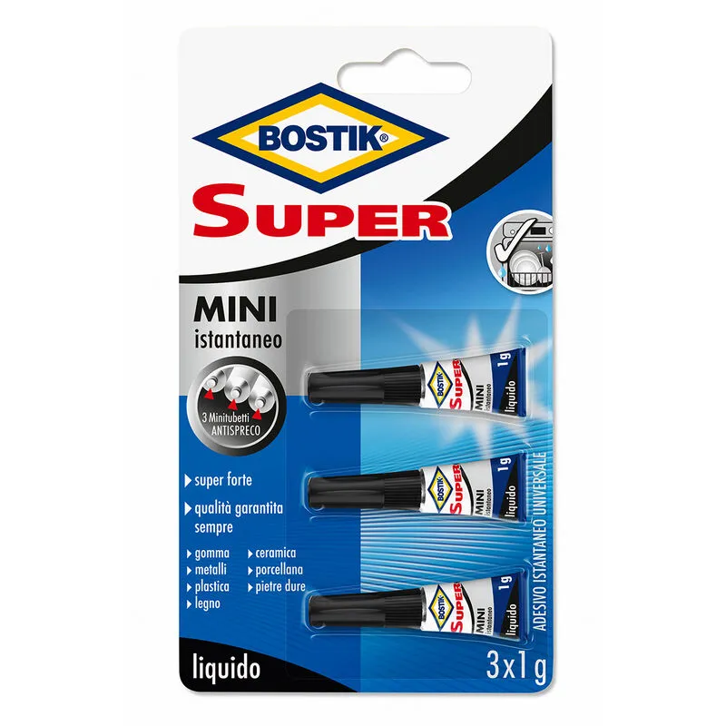 Bostik super mini 3X1. Prezzo per 1 pezzo.