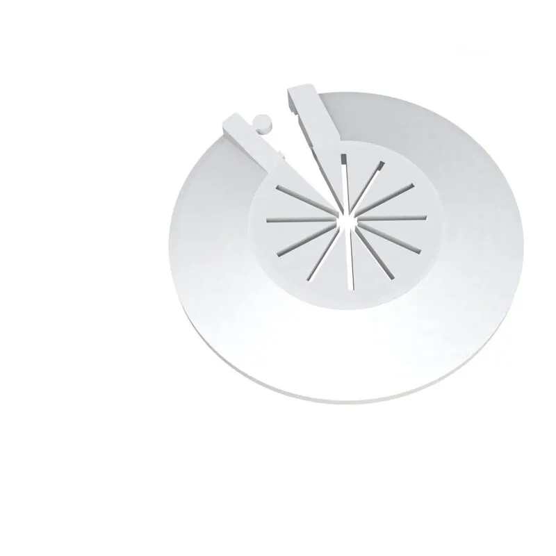 Rosette per termosifone radiatori in alluminio termoarredi 10 pz bianco 8/22 mm