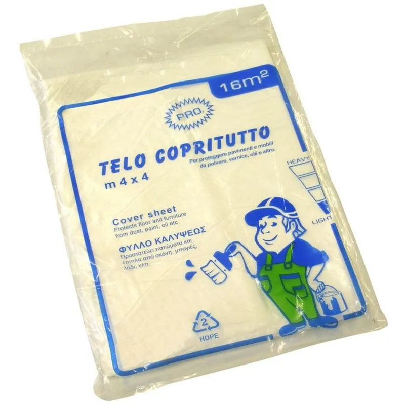 100PZ telo copritutto pro gr. 100 mq. 16 (4X4)