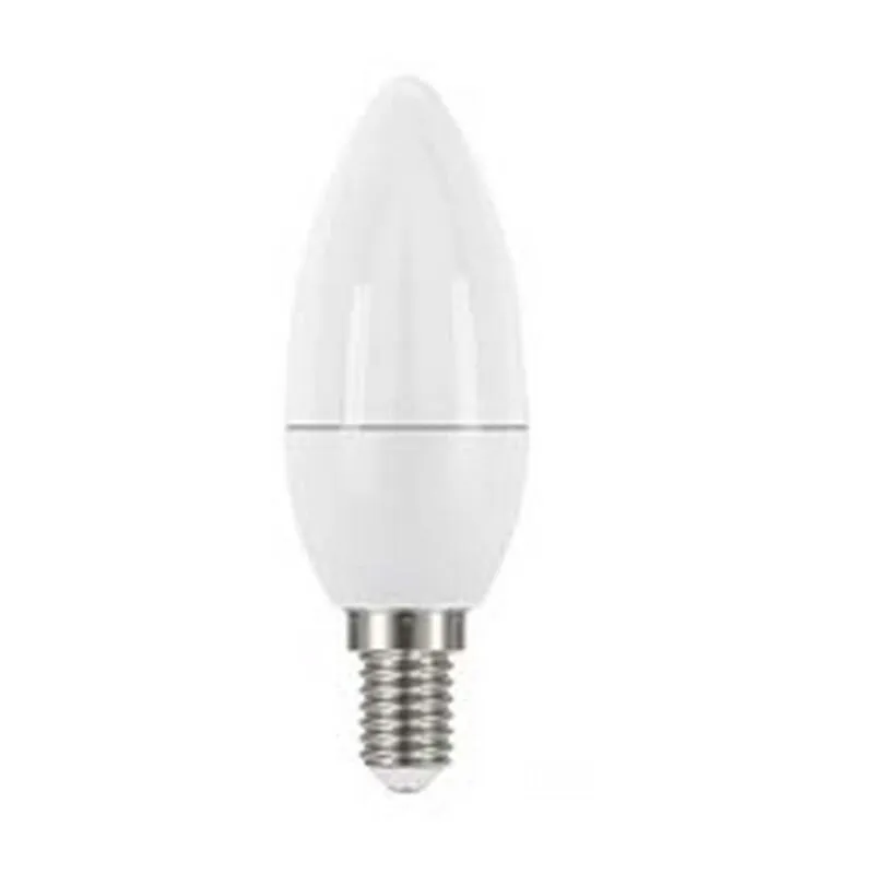 10PZ lampada led oliva opale E14 - 3.3W - 4000K natur.- 250 lm - 280 - 35X102H