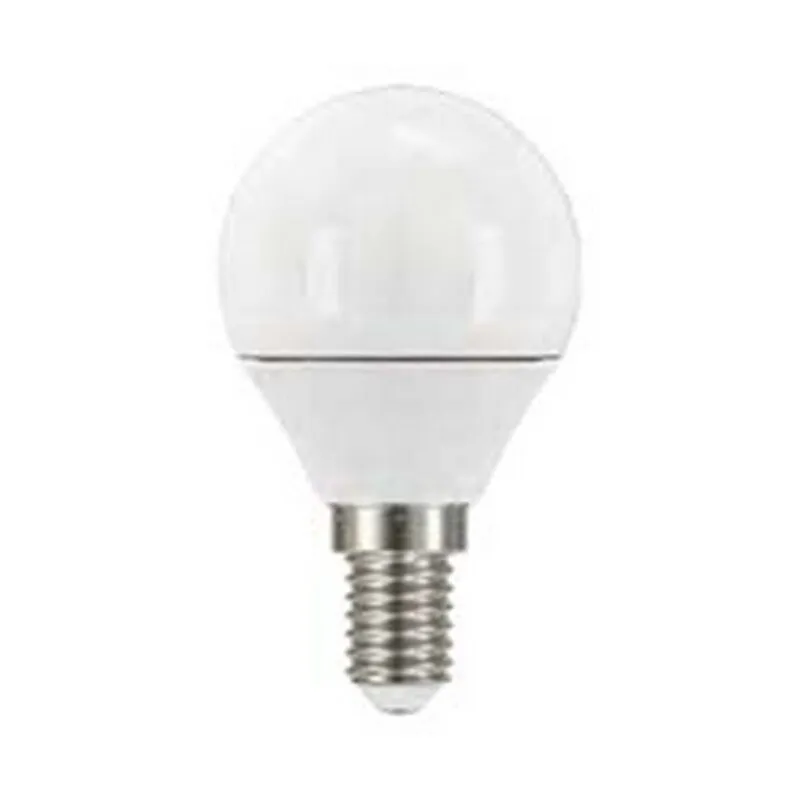 10pz Lampada Led Sfera Opale E14 - 5.4w - 2700k Calda - 470 Lm - 240 - 45x78h