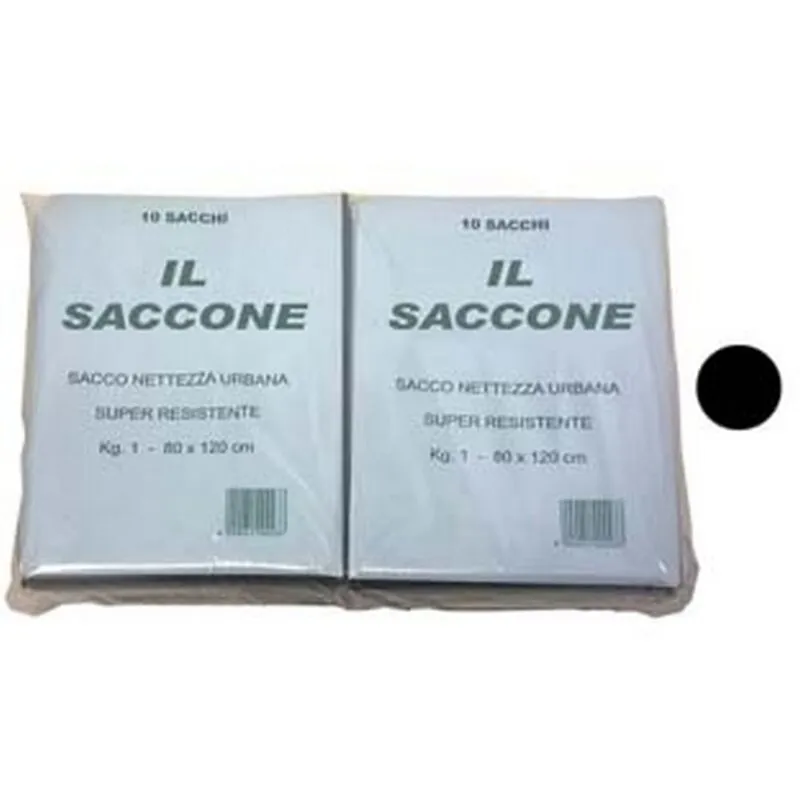 Cf sacco 'il saccone' nero PZ.10 - CM.80X120 KG.1