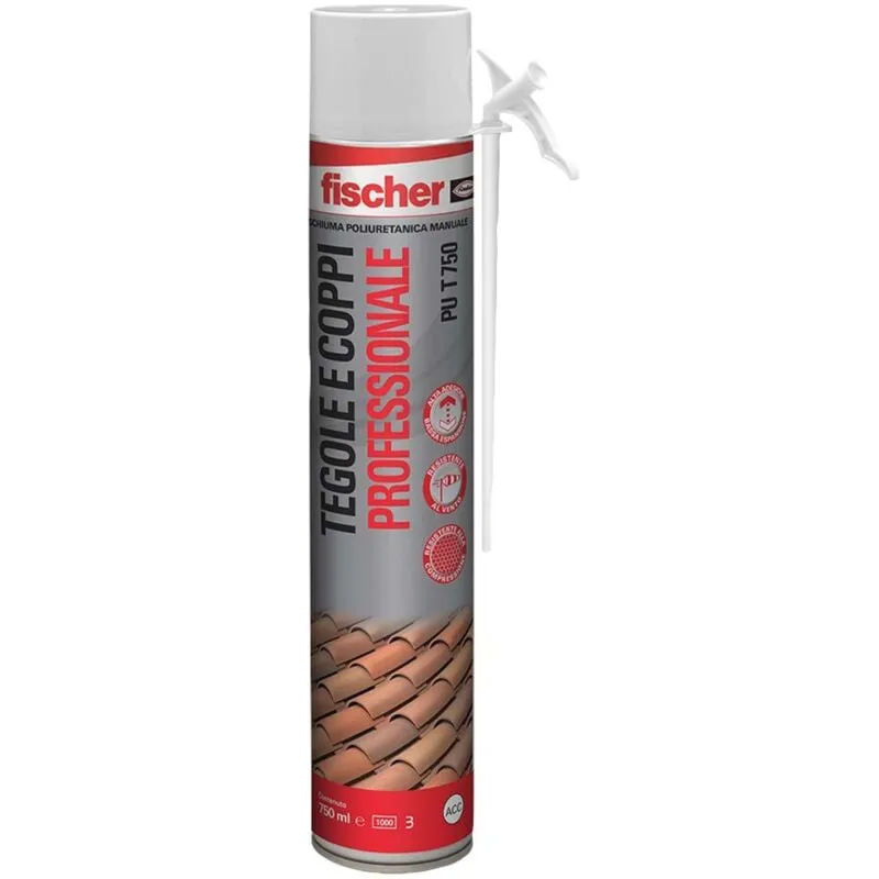 Fischer Schiuma Poliuretanica Coppi Man. 750 Ml Pu T - 12 Pz