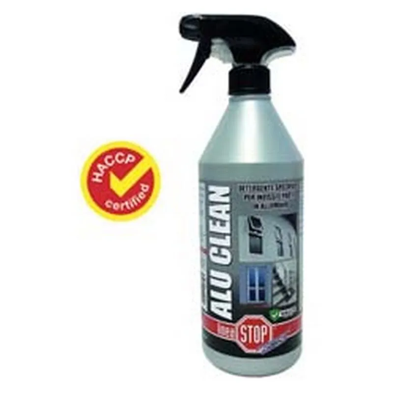 12PZ alu clean detergente specifico per la pulizia di infissi in alluminio - ML.750 in flacone spray