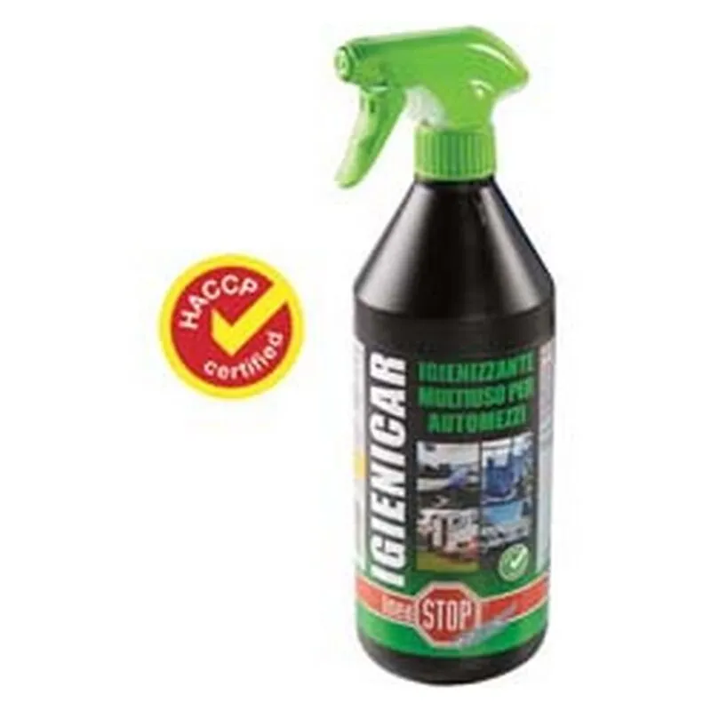 3pz Igienicar Detergente Igienizzante Per Interni Degli Automezzi - Ml.750 In Flacone Spray