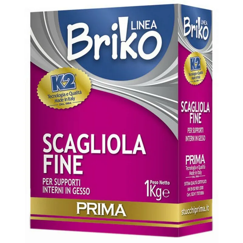 Nextradeitalia - 12PZ linea briko scagliola fine da kg. 1