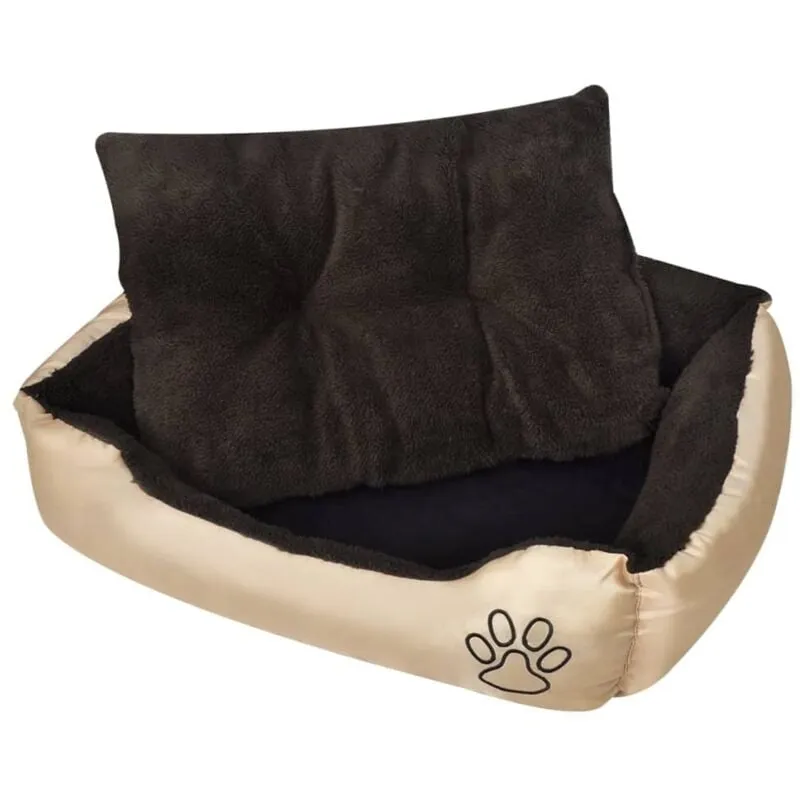 Vidaxl - Letto per cani Beige e Marrone xxl