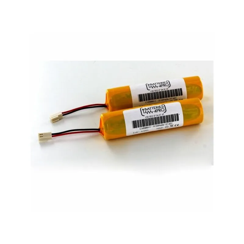 2 batterie 2.4 v 4.5 Ah NiMh per laser CXR880, UL521, UL522, LS521, LS522