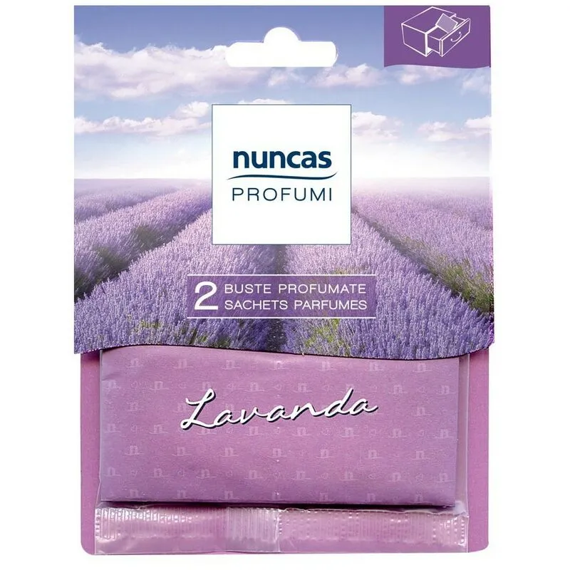 Nuncas - 2 Buste Profumate per Cassetti Lavanda