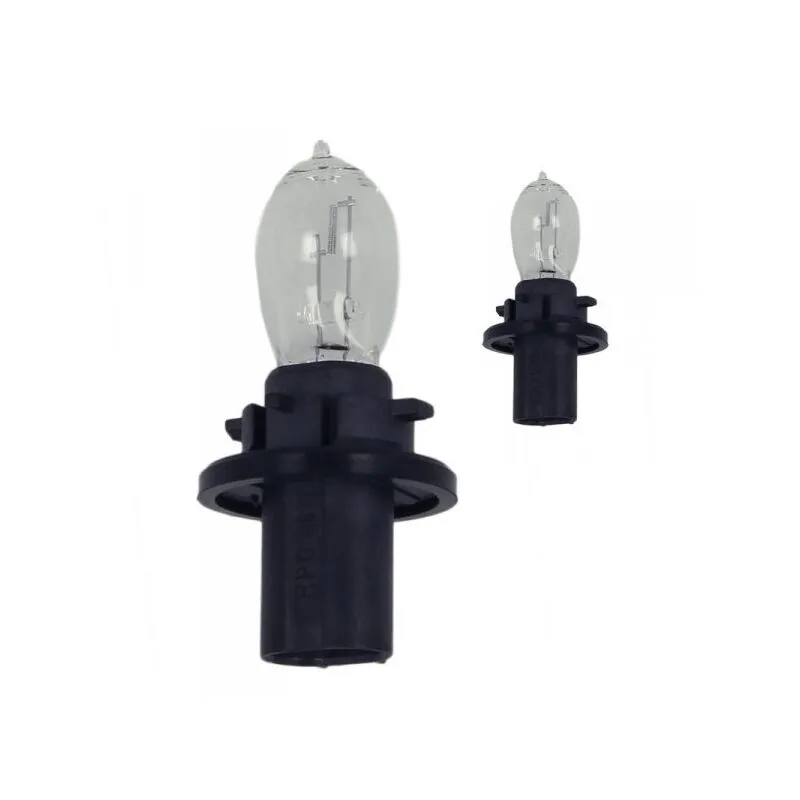 Carall - 2 pz Lampada Alogena HPC19W 12V 19W Clear Compatibile Philips 12185C1