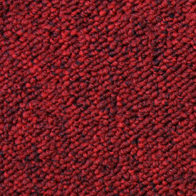 Monster-shop - MonsterShop - 20 Quadrotte di Moquette 50x50cm Colore Rosso Scarlatto 5mq Dure Commerciali per Pavimenti di Case e Uffici