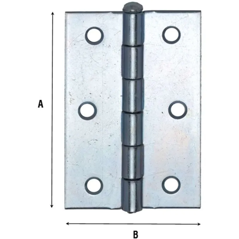 Cerniera Aldeghi Art.840 2.1/4 57X43X1,4 Mm - 24 Pz