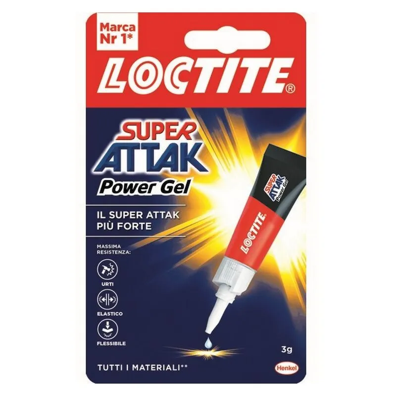 Henkel - 24PZ colla super attak power flex gel gr. 3