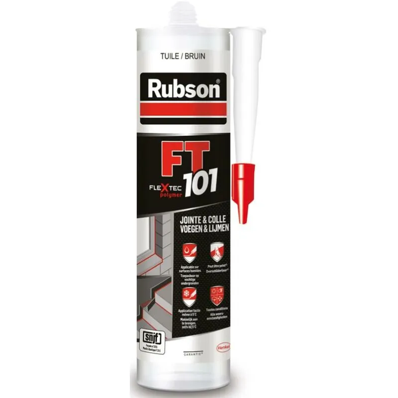 Rubson - sigillante multiuso qualità professionale Ft101 280 ml per piastrelle