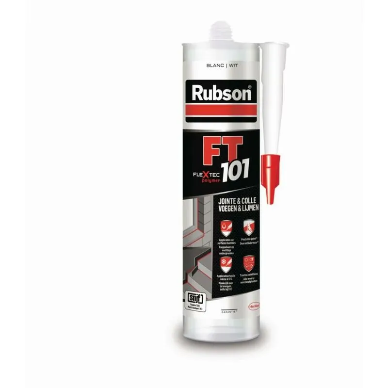 Ft 101 Sigillante per fessure Rubson Bianco 280 ml - 2690756