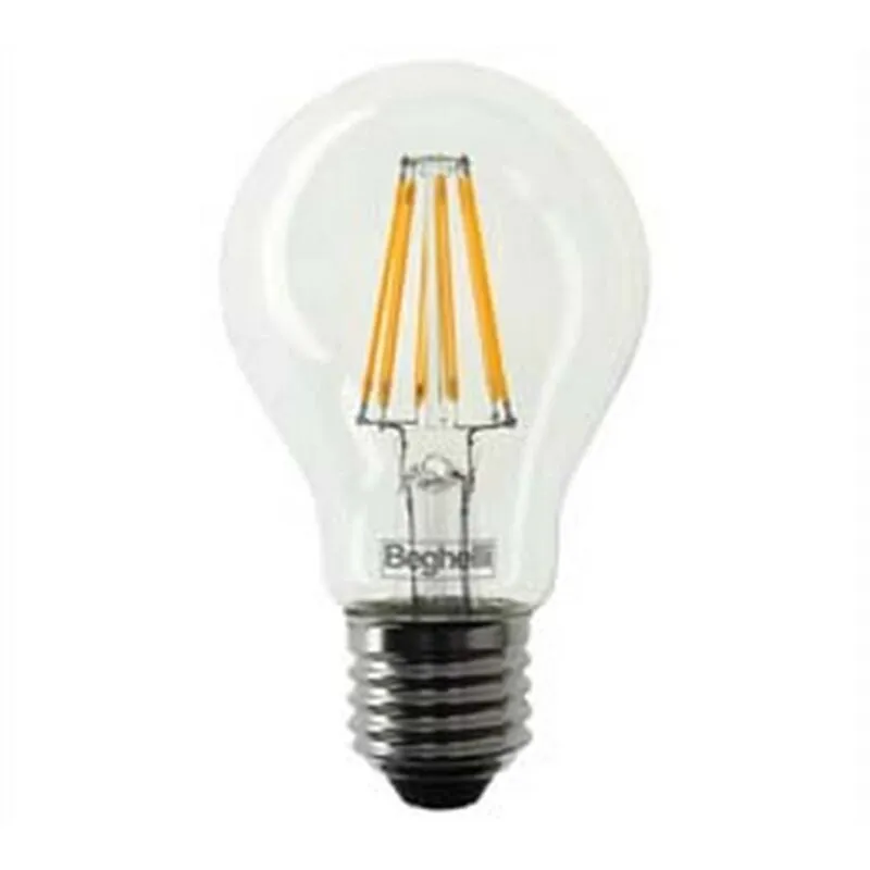 2BLISTER lampada filo led goccia zafiro E27 - 12W - 4000K naturale - 1600 lm - 60X108H