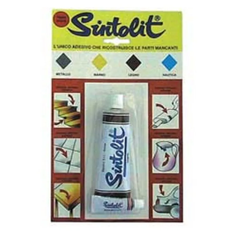 Sintolit - 2BLISTER stucco per legno in tubetto ML.60 - ML.75 legno chiaro