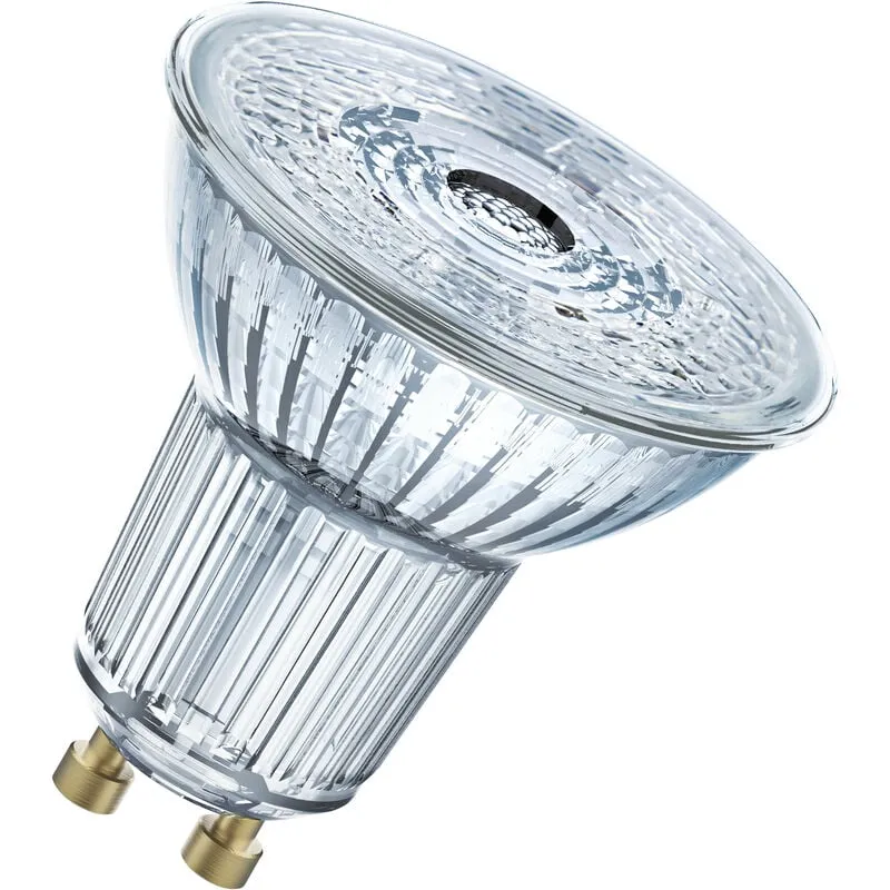  - LED-Lampada con riflettore - GU10 - bianco caldo - 2700 k - 4,30 w - 50W equivalenti - led base PAR16 - Confezione da 10