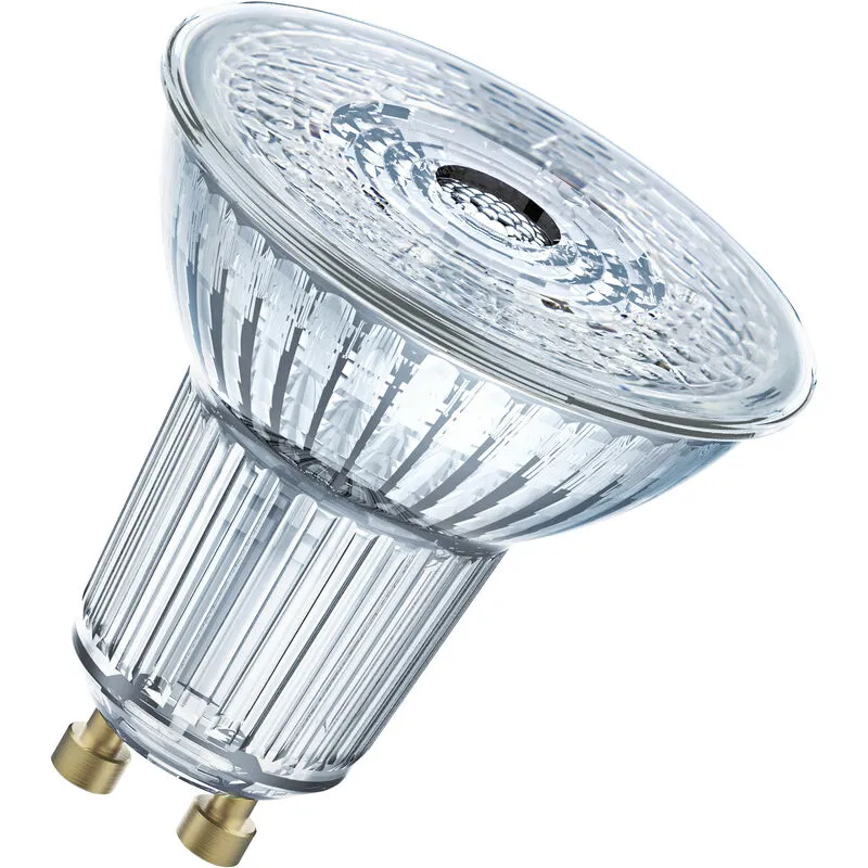  - base led PAR16, lampada a riflettore a led con presa GU10, non dimmerabile, sostituisce 50 watt, angolo di fascio 36 °, bianco caldo - 2700