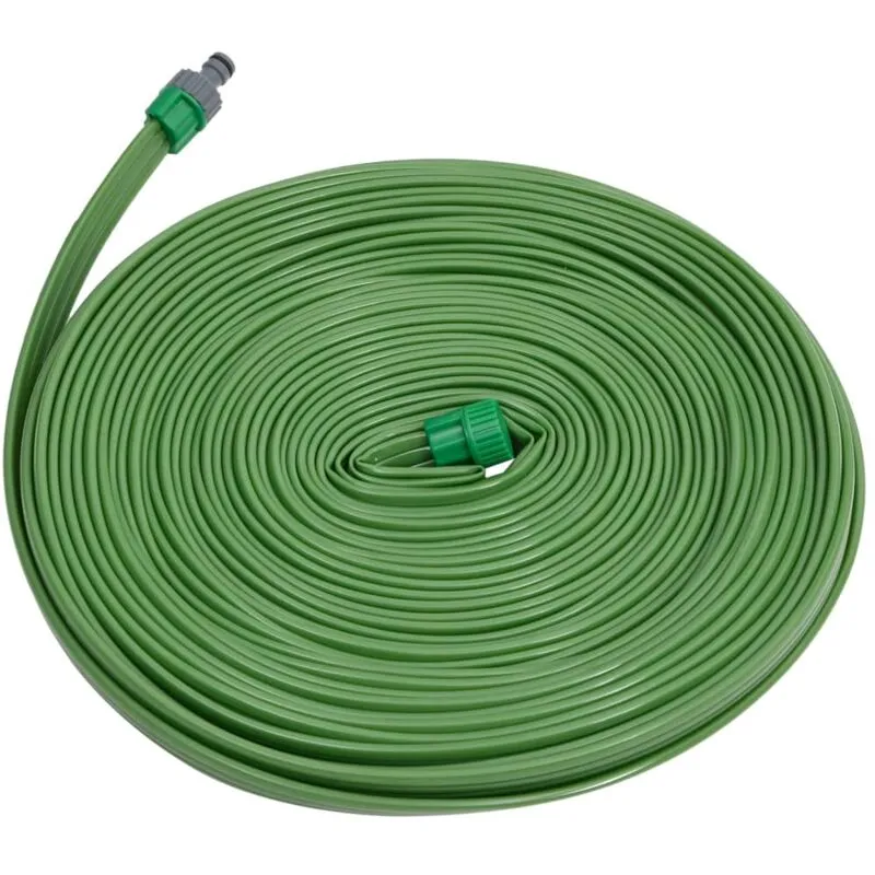 Tubo di Irrigazione 3 Tubi Verde 22,5 m pvc - Vidaxl