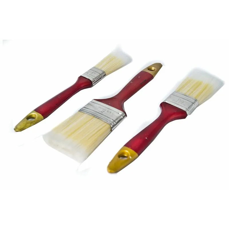  - Pennelli Pittura Set 3pz Recensioni Cancello Ringhiere Setola Dura Legno