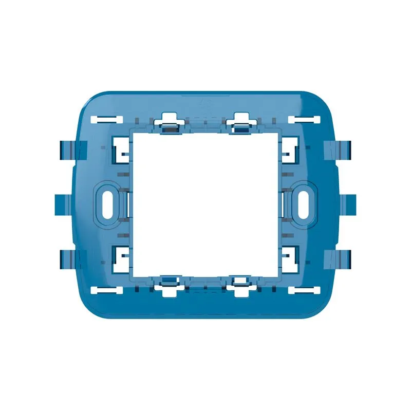 4 Box - Supporto per placca a 2 moduli, serie b, compatibile BTicino e Vimar - 4Box Libero 4B.BV.2M