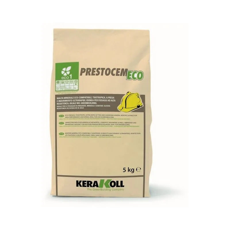 Kerakoll - 4PZ cemento rapido prestocem eco kg. 5