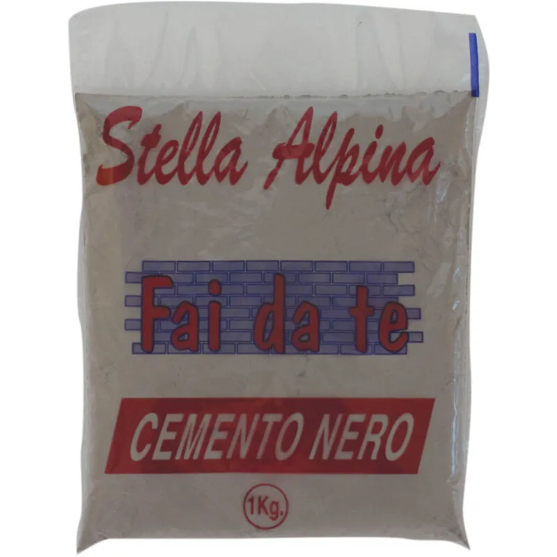 Inferramenta - 5 kg cemento nero in polvere self service interno esterno