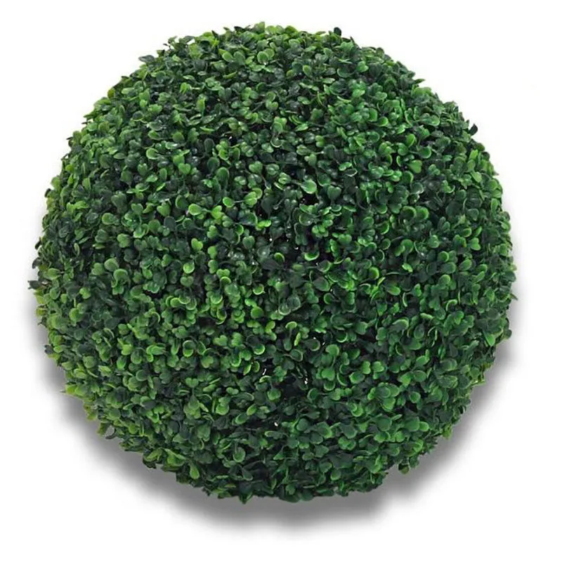 Bosso - 5 sfere artificiale sintetica foglie verdi buxus finto palla 30 cm