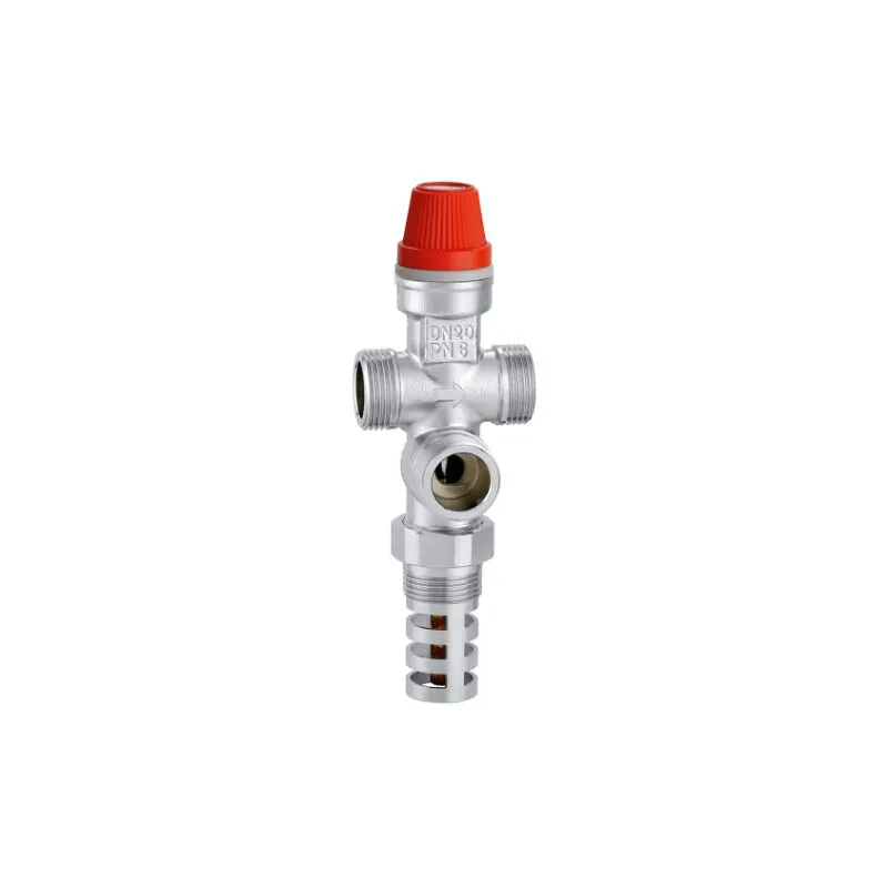  - Valvola di scarico termico con reintegro incorporato per generatori a combustibile solido 3/4' Caleffi 544501 3/4"