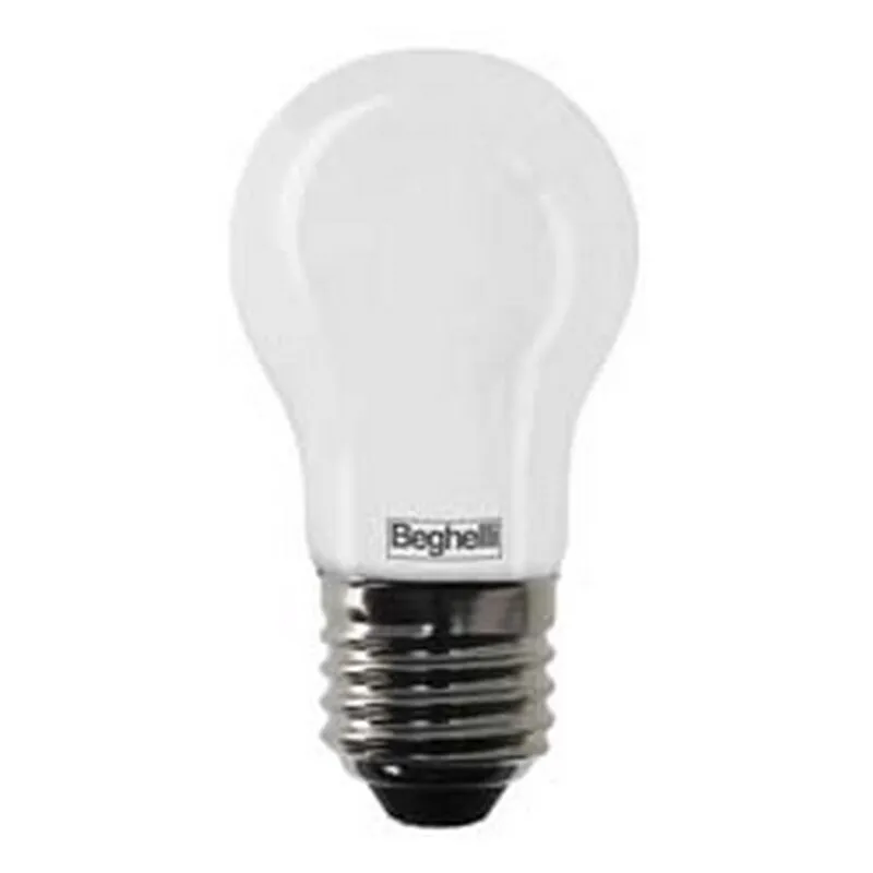  - 5PZ lampada led sfera tuttovetro E27 - 6W - 4000K naturale - 600 lm - 45X73H