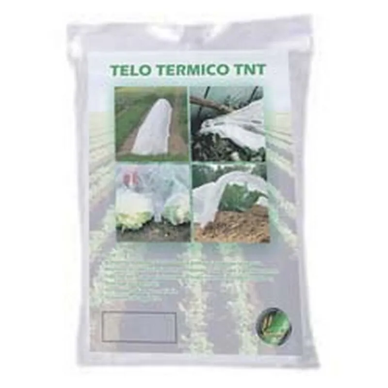 5PZ telo tessuto tnt in confezione bianco GR.17 - CM.160H. conf. da MT.5 peso GR.17/MQ