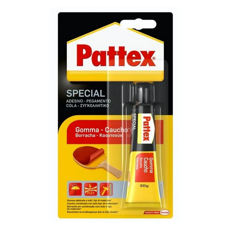 6pz Adesivo Pattex Special Gomma Gr. 30