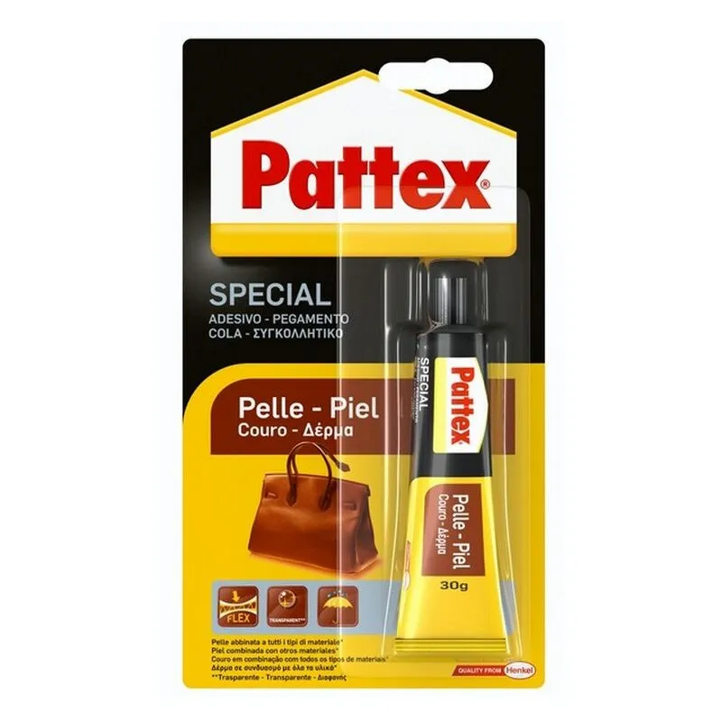 Henkel - 6PZ adesivo pattex special pelle gr. 30