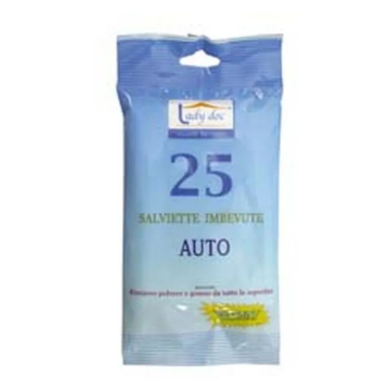 6BLISTER salviette imbevute per auto - CM.16X21