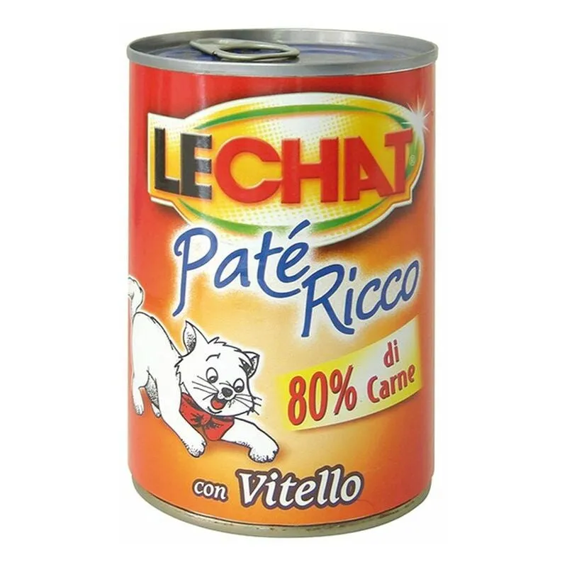 Monge - LeChat Gatto Adult Paté 400gr ricco con Vitello