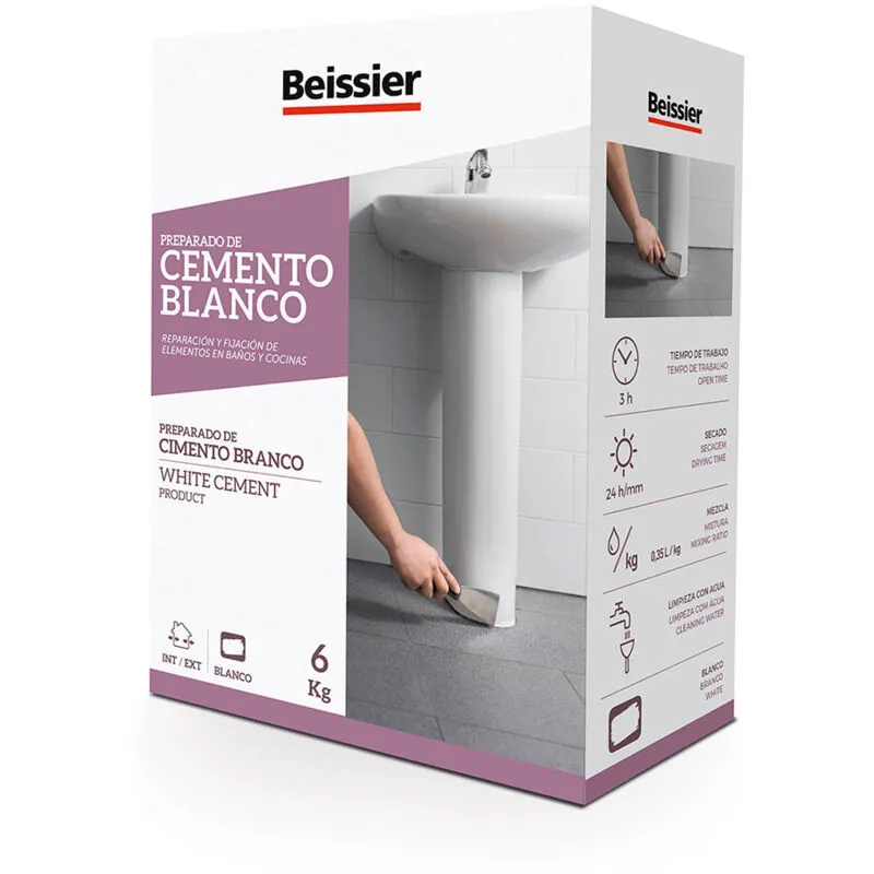 Beissier cemento bianco 6kg 70163-001