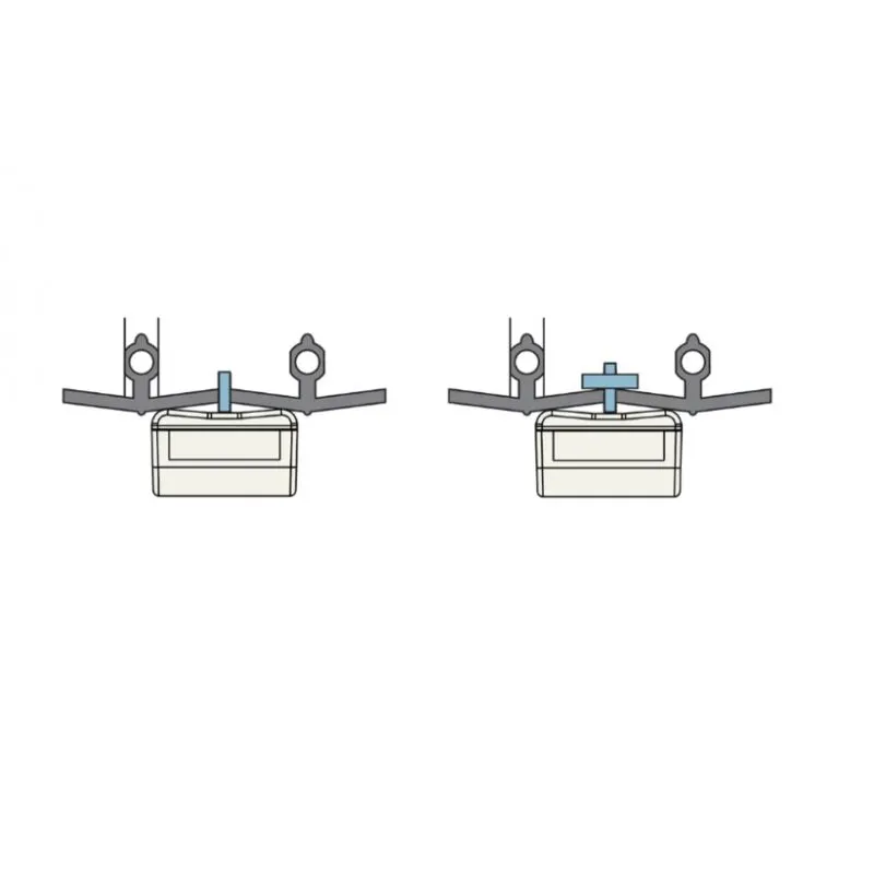 7200 Kit Fissaggio Piastra 39Mm e Vite Autofilettante - 720060 - Caleffi