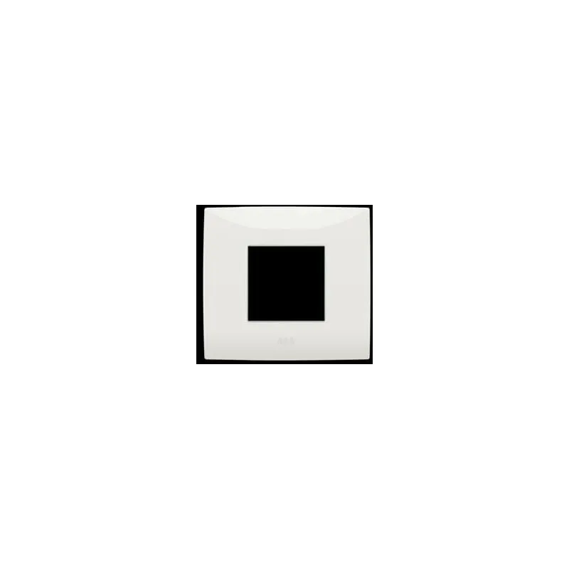 Placca 2 moduli colore bianco  chiara 2csk0201ch