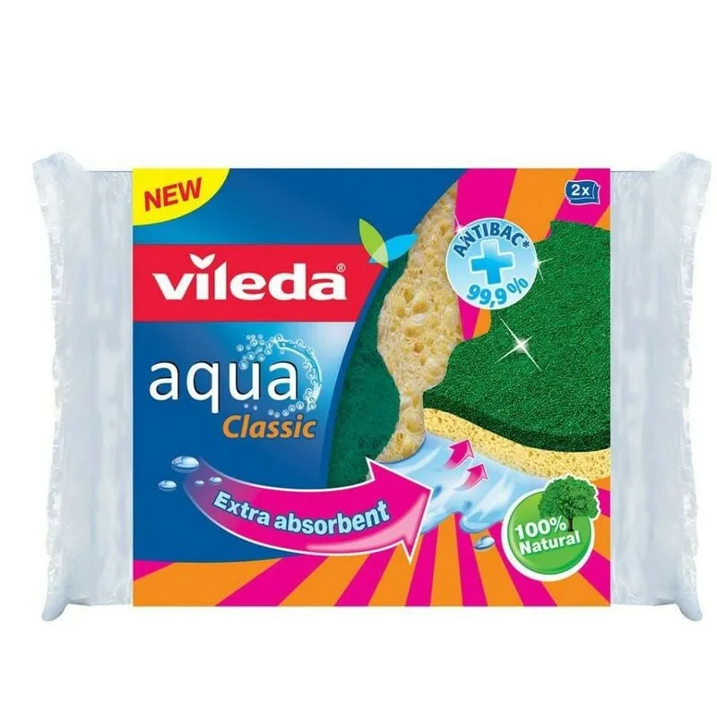 Spugna abrasiva aqua classic 2PZ - 