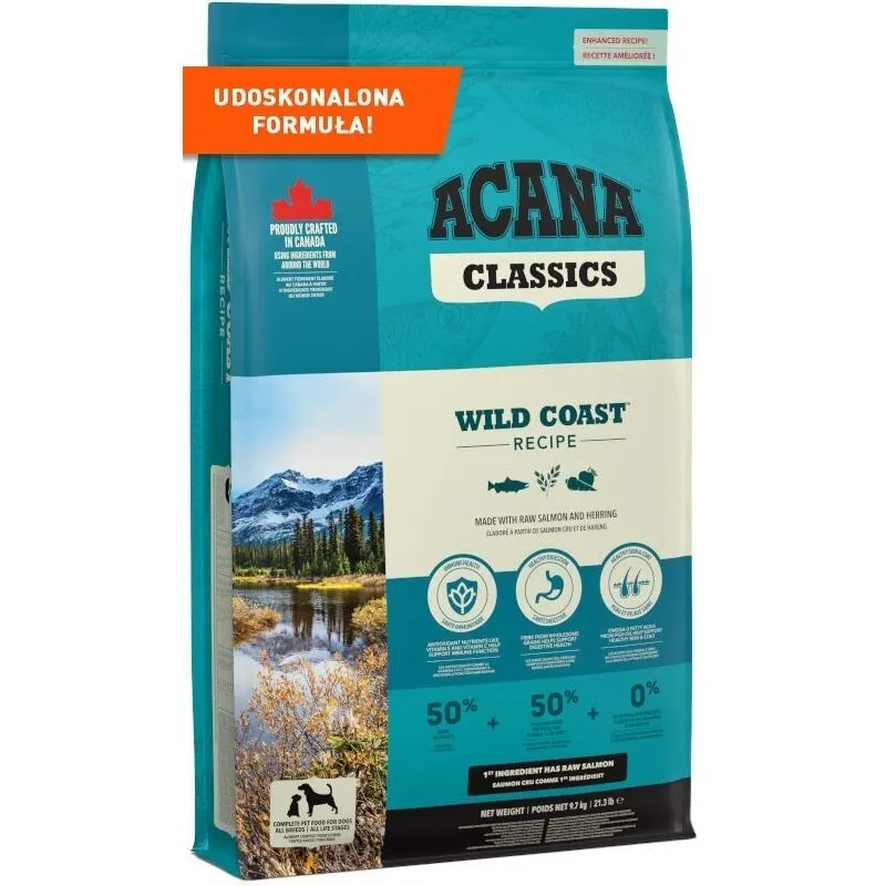 Acana - Classics Wild Coast - cibo secco per cani - 9,7 kg