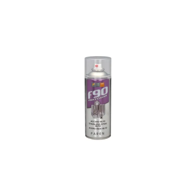 Acciaio inox spray f90 Faren bomboletta 18/10 400ml