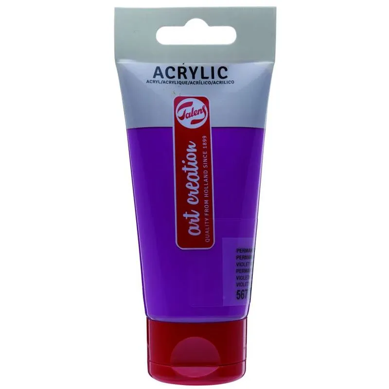 Acrilico 75 ml viola rossastro permanente